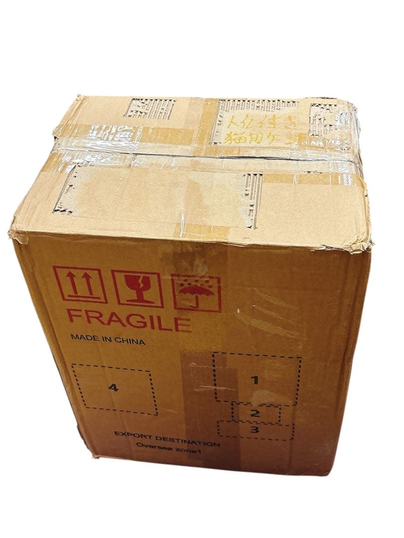 【Topzoo】猫 ケージ トイレ付き トイレ一体型 防臭 飛散軽減 2段