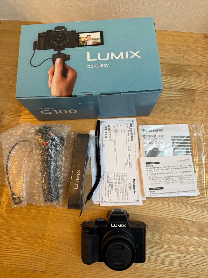 Panasonic Lumix DC-G100V ミラーレスカメラ