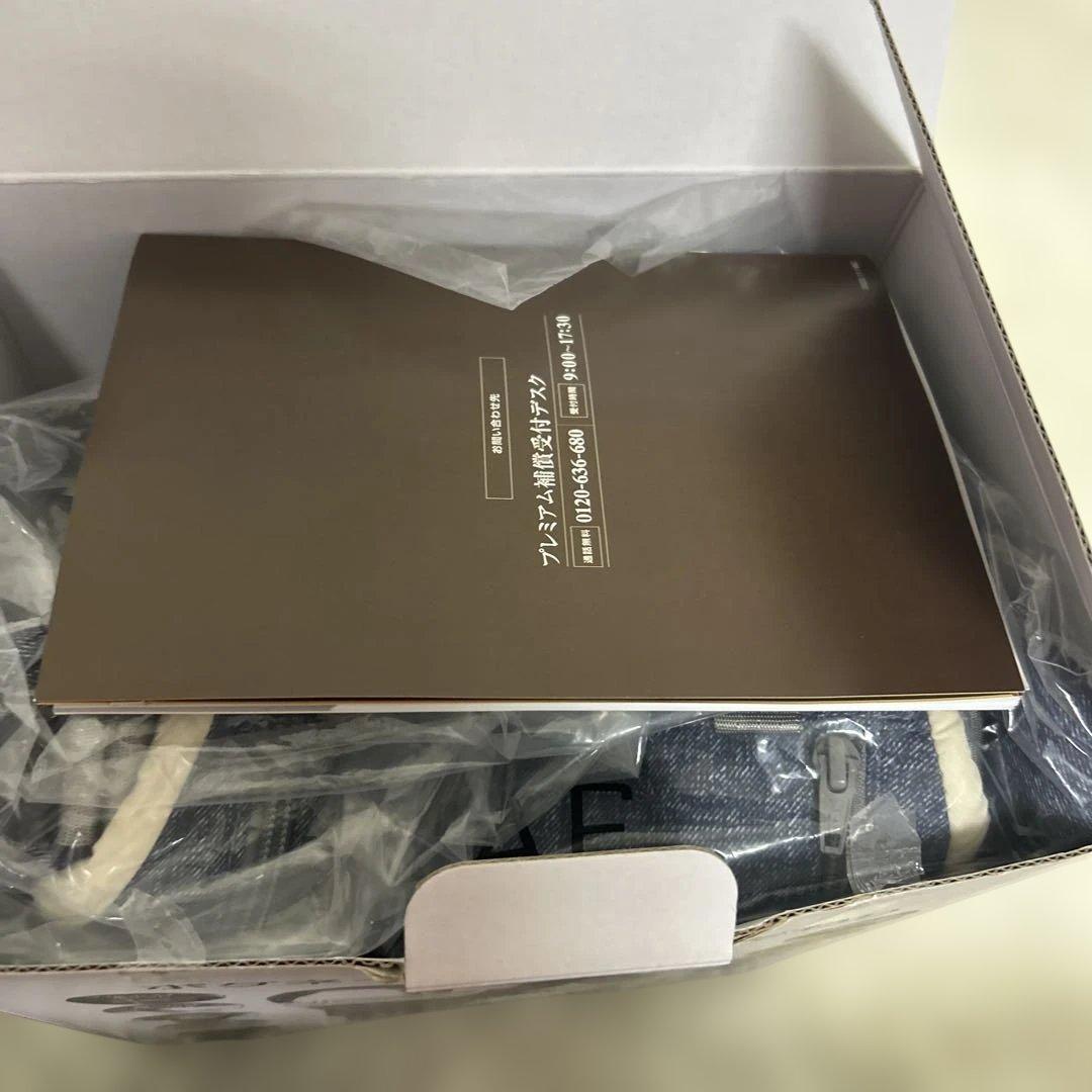 【未使用級】ミキハウス × ポグネー 抱っこ紐 デニム ヒップシート