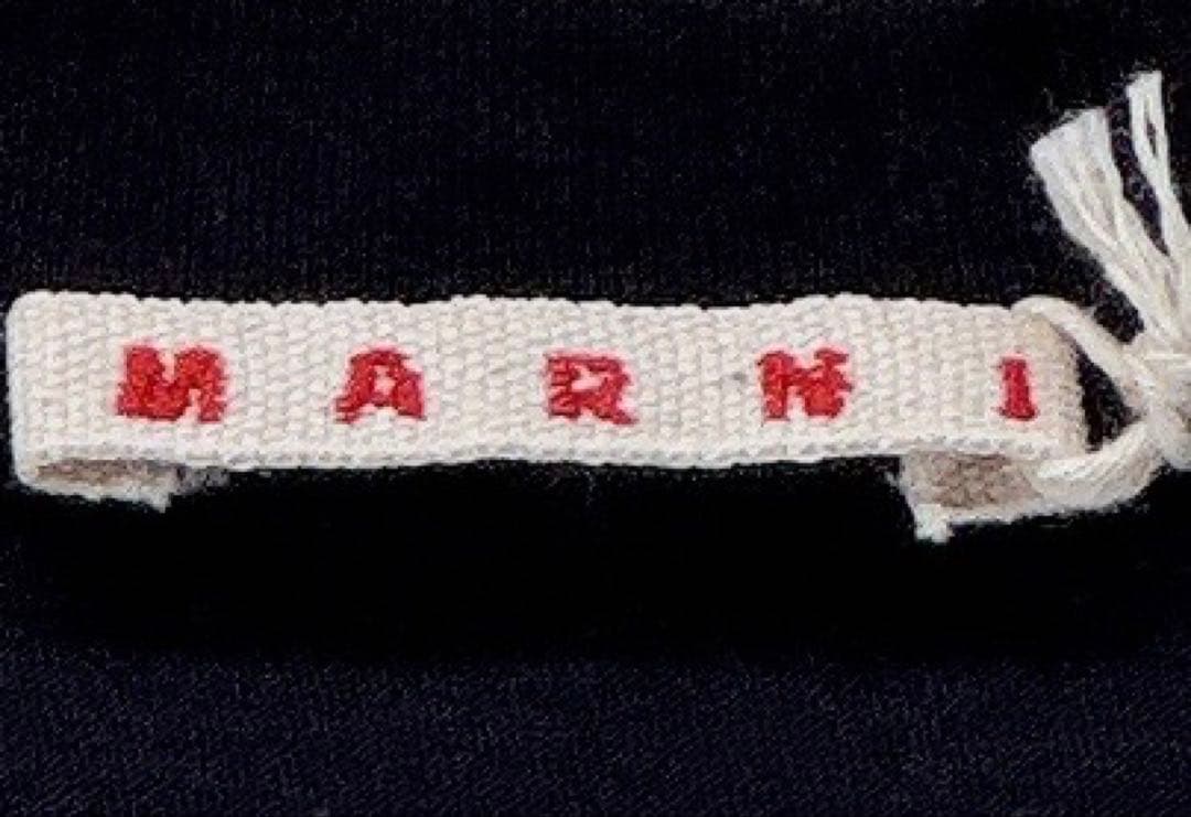 新品タグ付✨ 大人もOK！マルニ　キッズTシャツ　12Y 150 紺 25SS