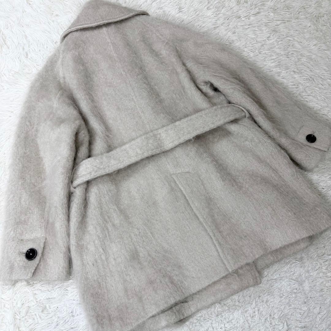 UNITED TOKYO ユナイテッドトウキョウ シャギーコクーンコート　ベルト