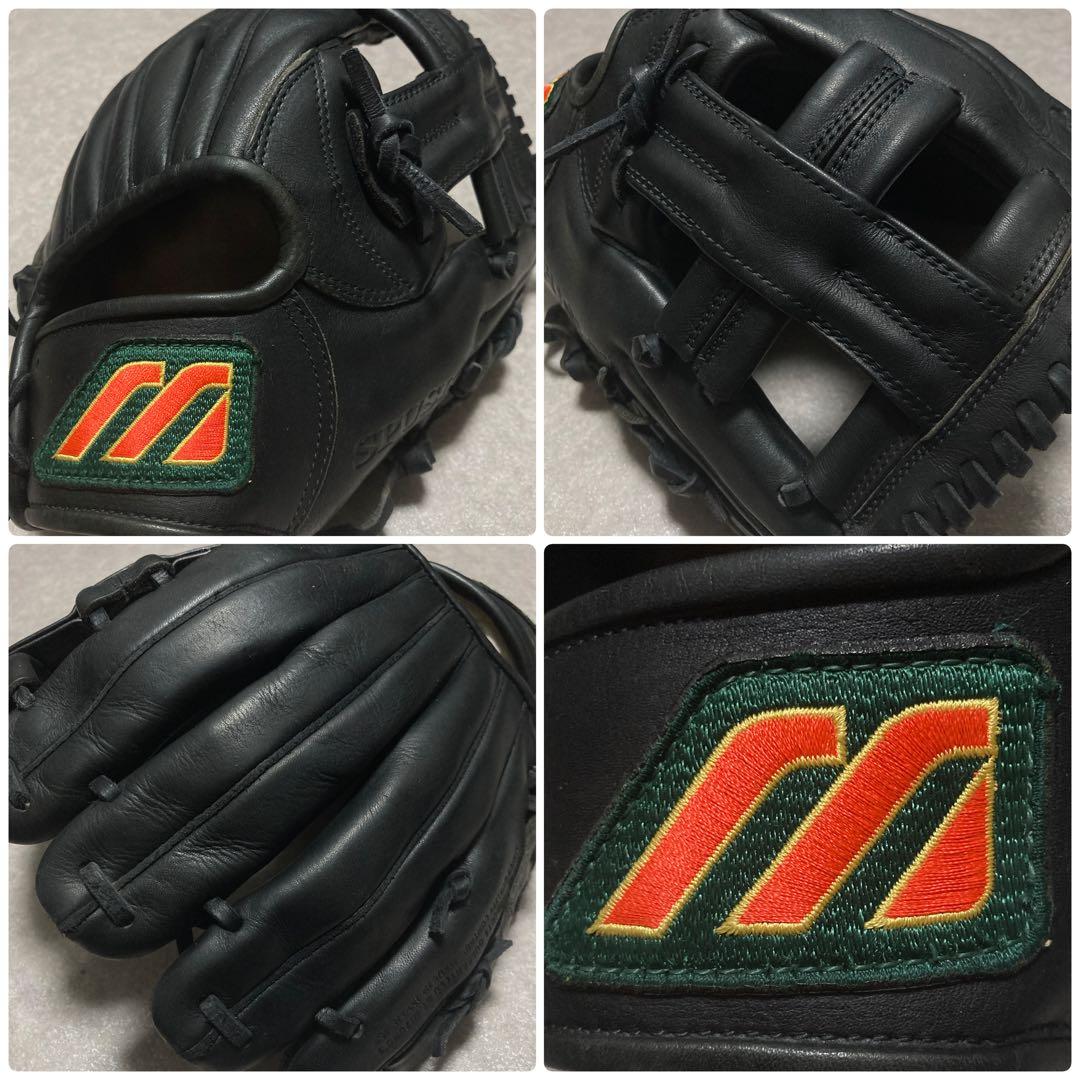 ミズノ 赤ビュー 一般 大人用 軟式 内野 野球 グローブ グラブ ◯日本製