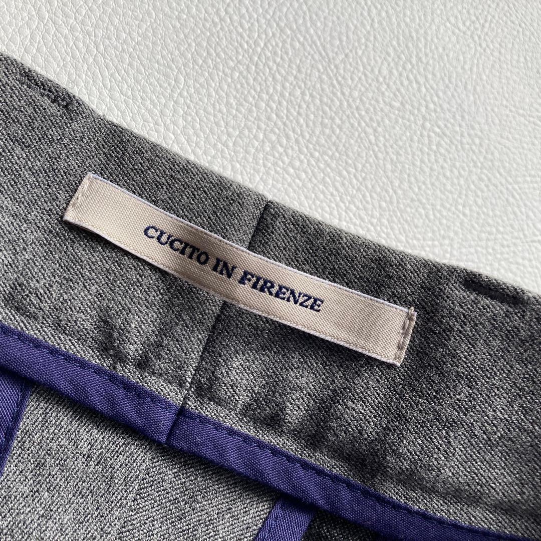 giabsarchivio マサッチョ スラックス ストレッチ グレー 46 M