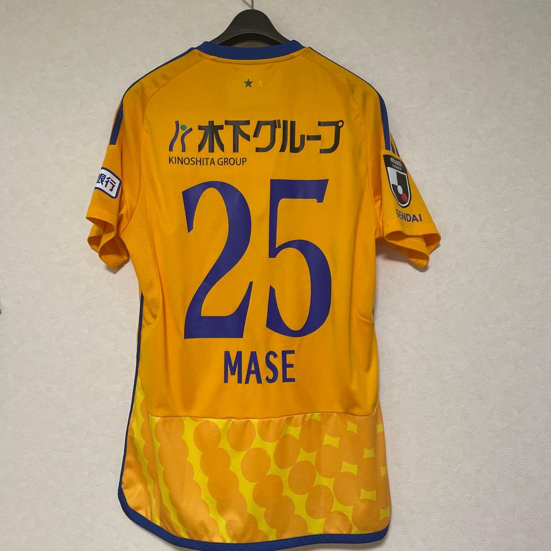 2024ベガルタ仙台ユニフォーム XL 25真瀬拓海 洗濯ネットのおまけ付き！