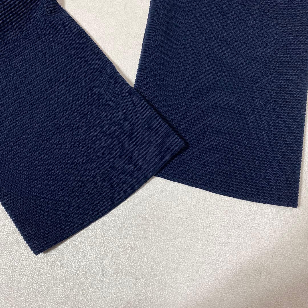 Drawer ドゥロワー 12Gクルーネックニットジャケット