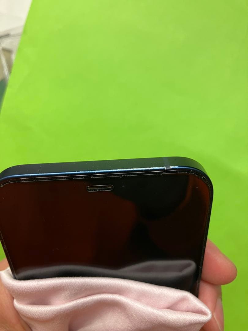 きゅーぴー商品　Apple iPhone12 ブルー