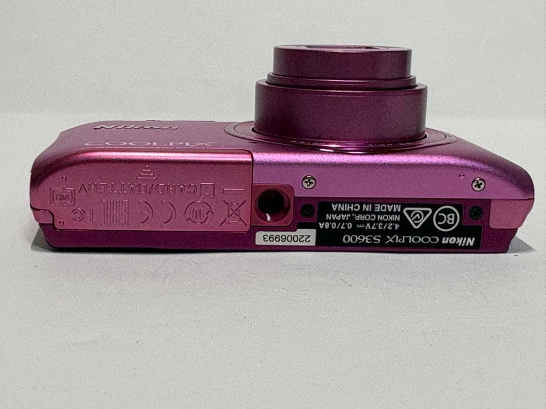 Nikon COOLPIX S3600 コンパクトカメラ コンデジ デジカメ