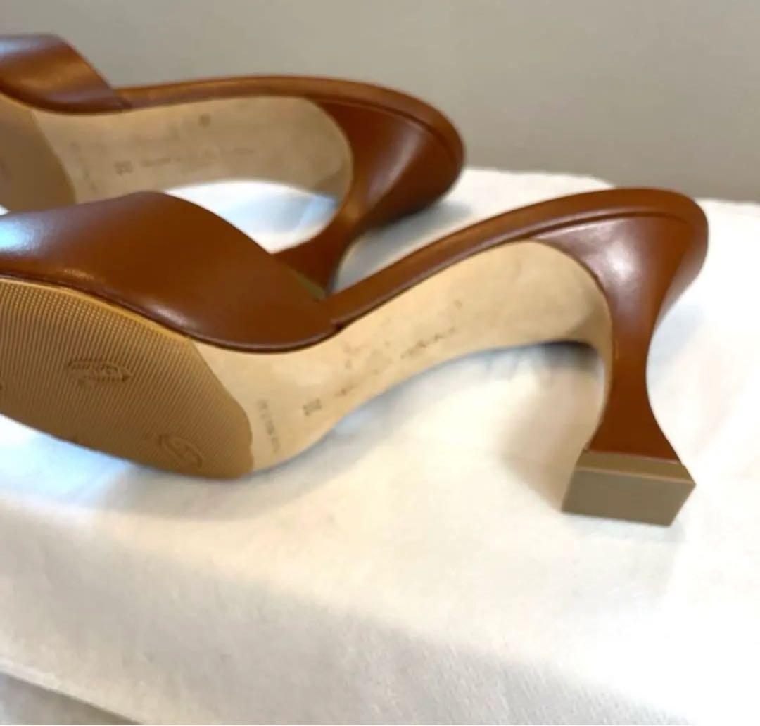 MANOLO BLAHNIK［未使用］希少 JADARONA ブラウンミュール