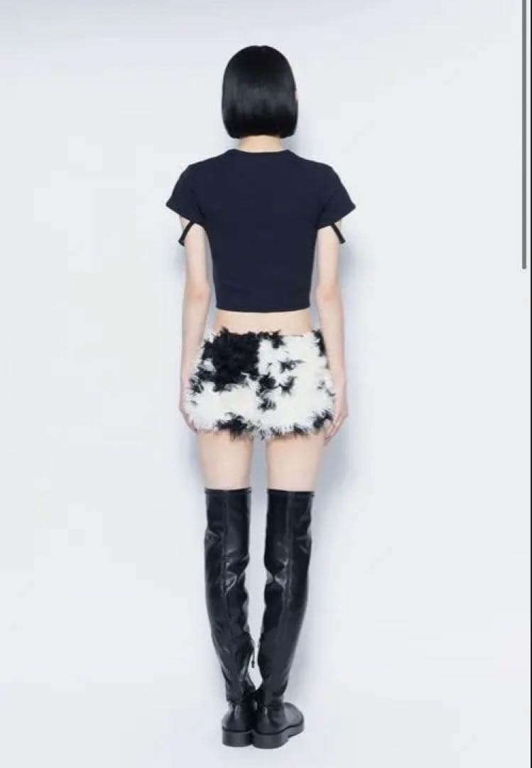 パンツ THEREDTHREAD shorts cow