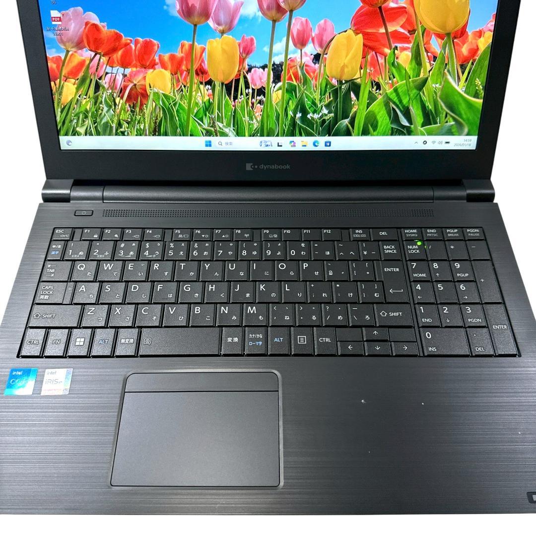 【DVD付き】東芝 ノートパソコン 11世代 i5 16GB 15.6型 729