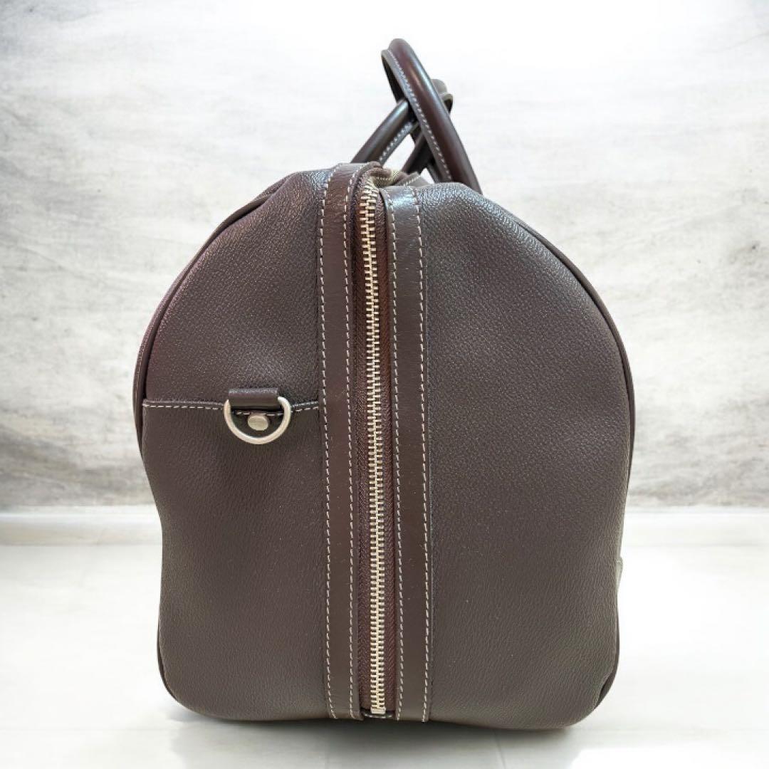 み*ん様 BURBERRY GOLFノバチェック レザー ボストンバッグ 旅行