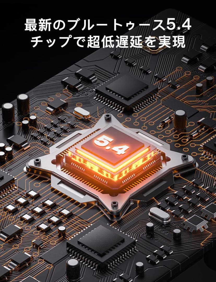 Bluetoothアダプタ 5.4アダプタ レシーバー 小型 aptX対応 黒