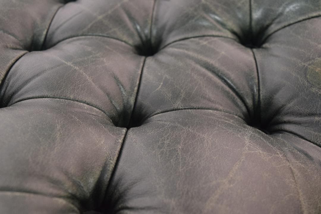 VARO,S.A. VALENTI/バロッサバレンティ 総本革スツールオットマン