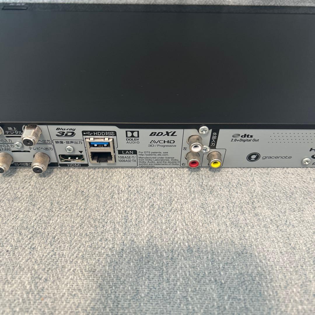 ツ*シ様 パナソニック ブルーレイディスクレコーダー リモコン付 DMR-BRW