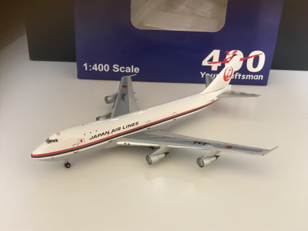 激レア　JAL　B747 Aeroclassics 1/400