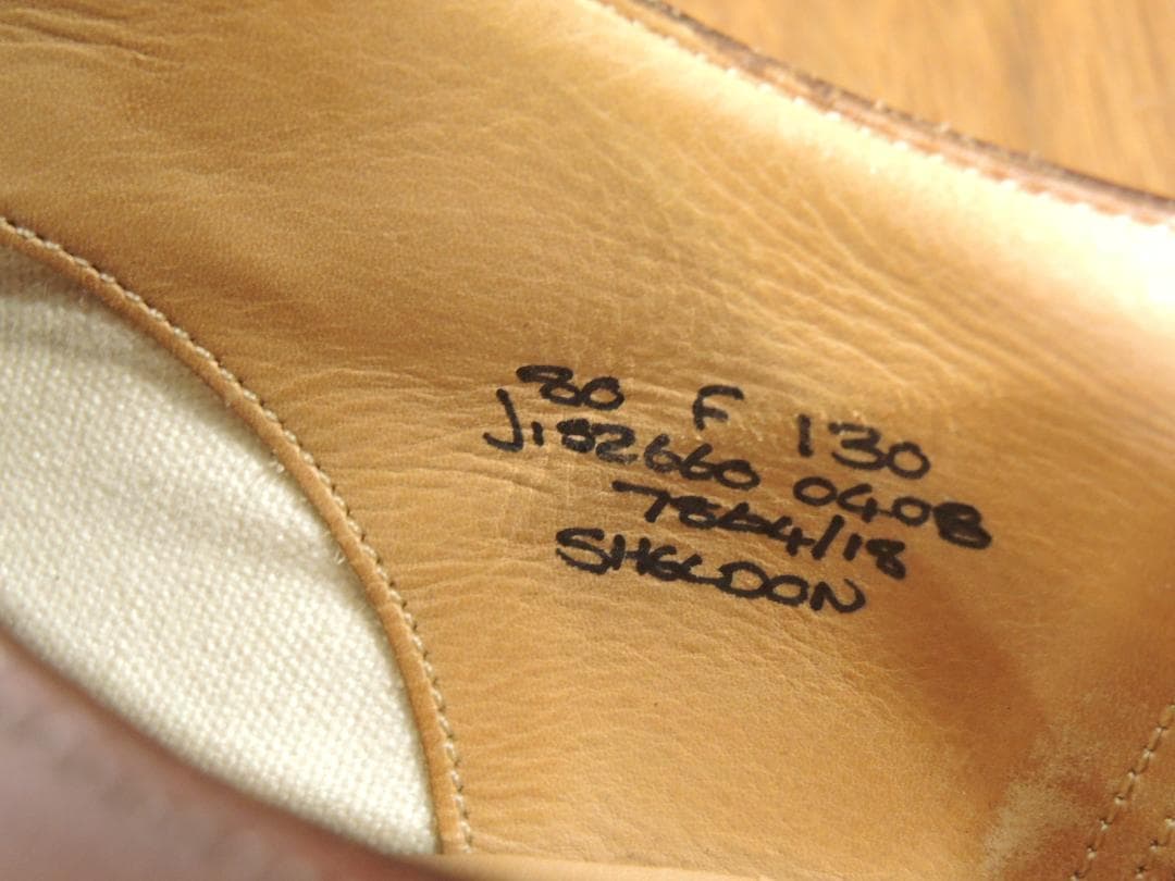 極上美品18万円　チャーチ　売れ筋ストレートチップ　SHELDON　26.5㎝