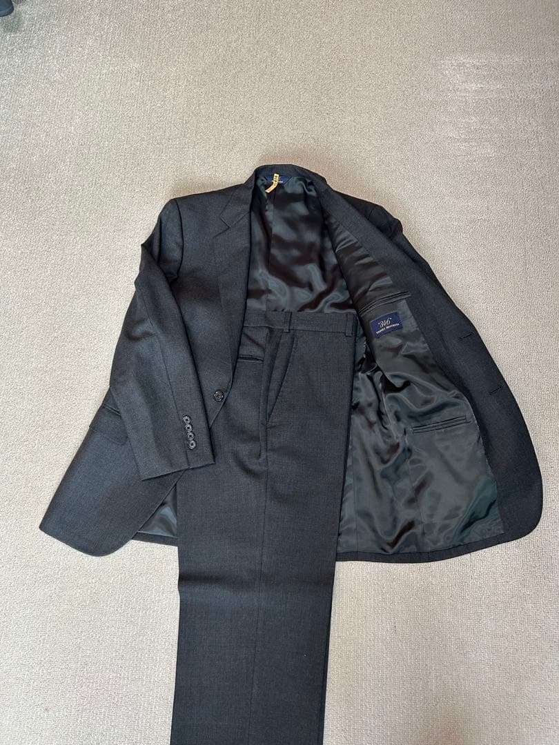 ブルックスブラザーズ　ビジネススーツ グレー、ネイビー2着セット