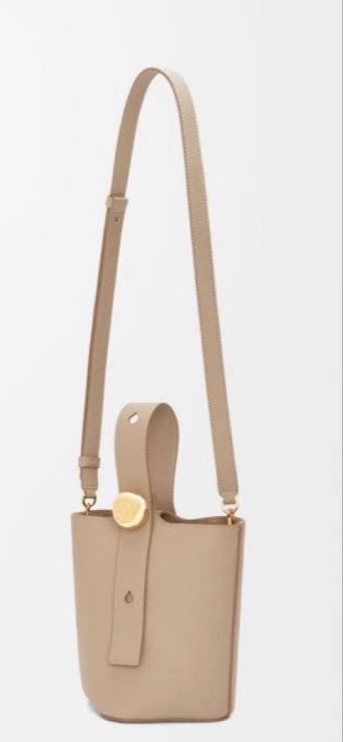 美品！LOEWE ロエベ　べプルミニサンド バケツショルダーバッグ