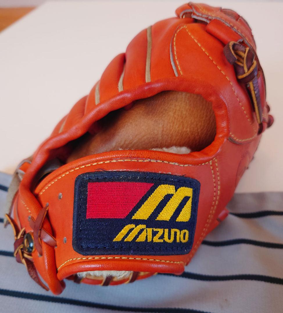 ミズノ ワールドウィン 硬式グローブ 信義作 東尾修モデル 1986年 極美品