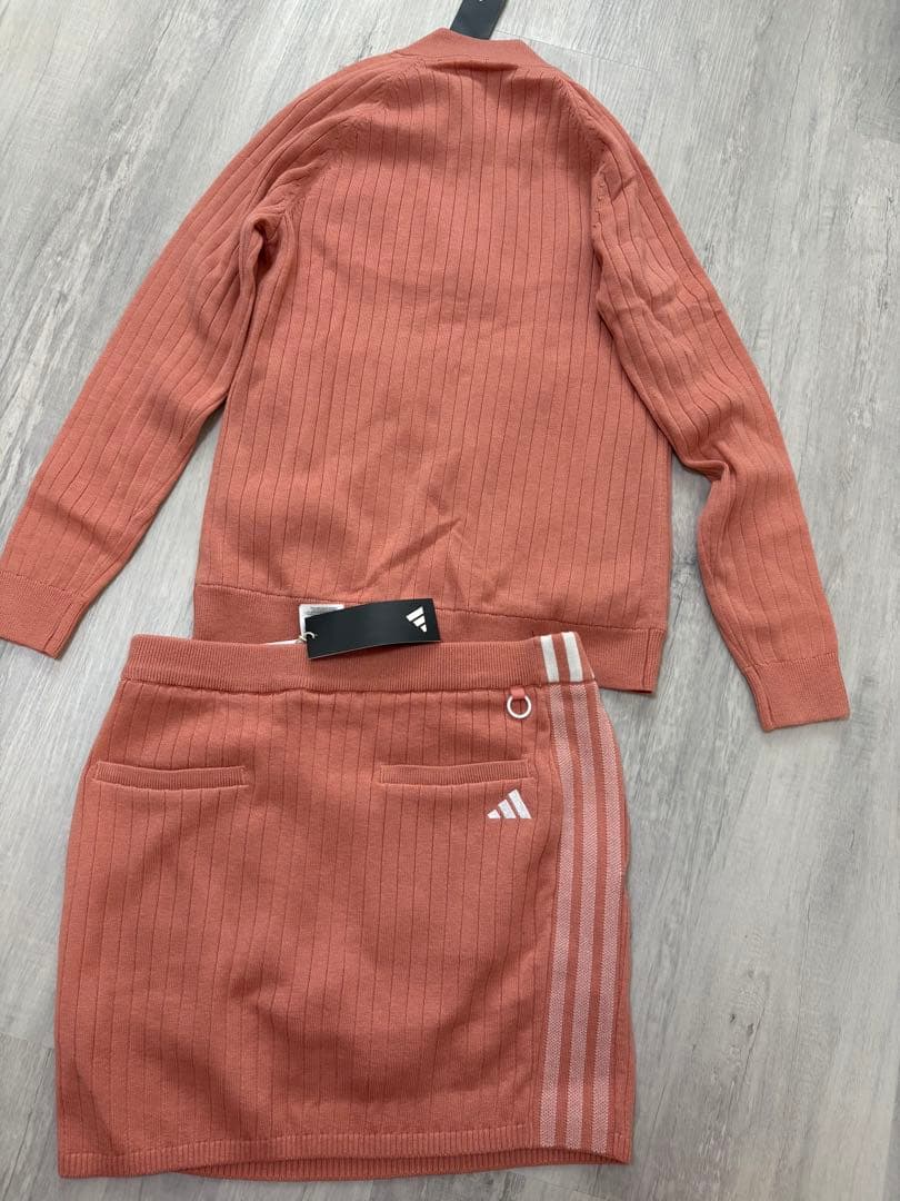 新品　今季37,400円　Lサイズ　アディダスゴルフ　ニット　セットアップ