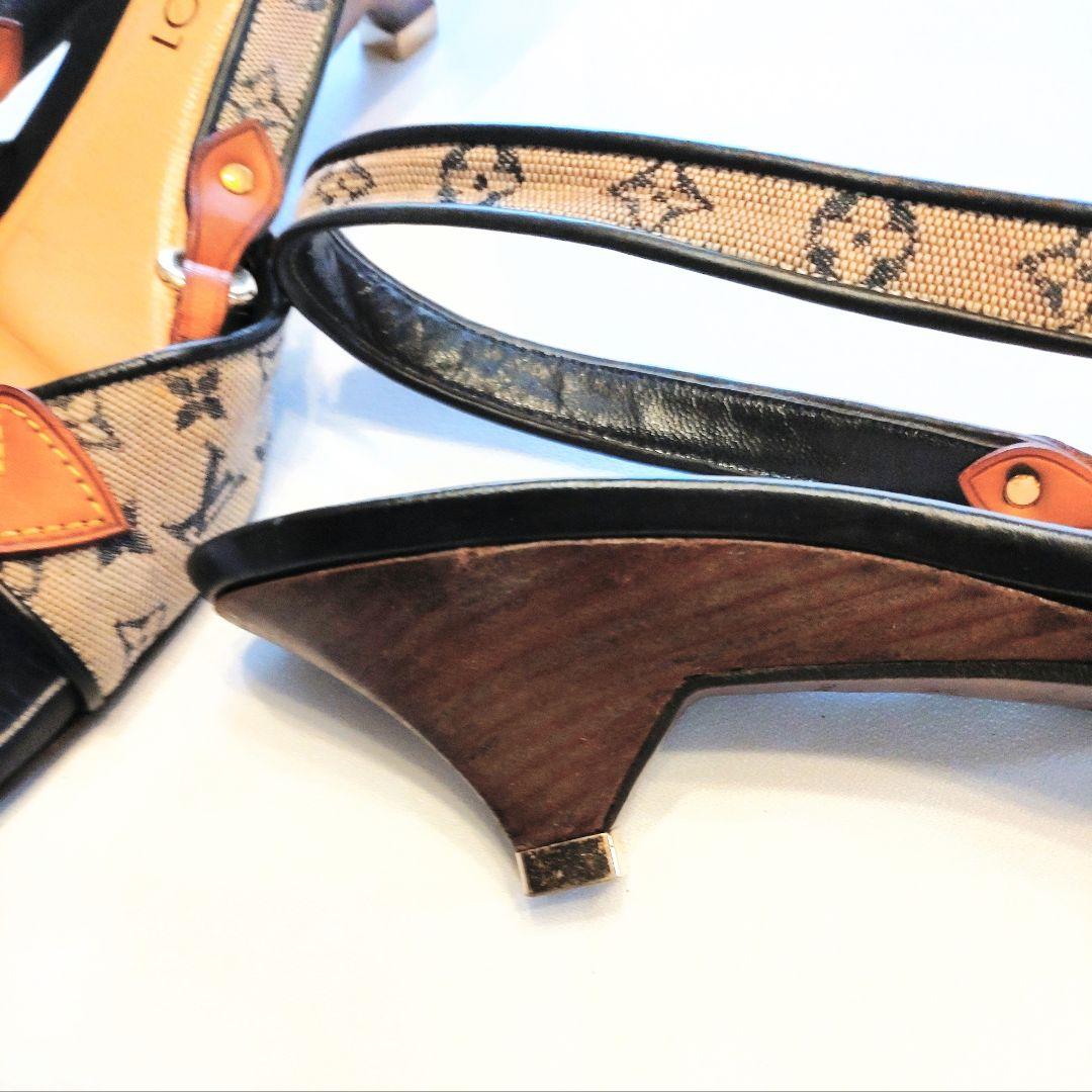 美品箱付きルイヴィトンのサンダル