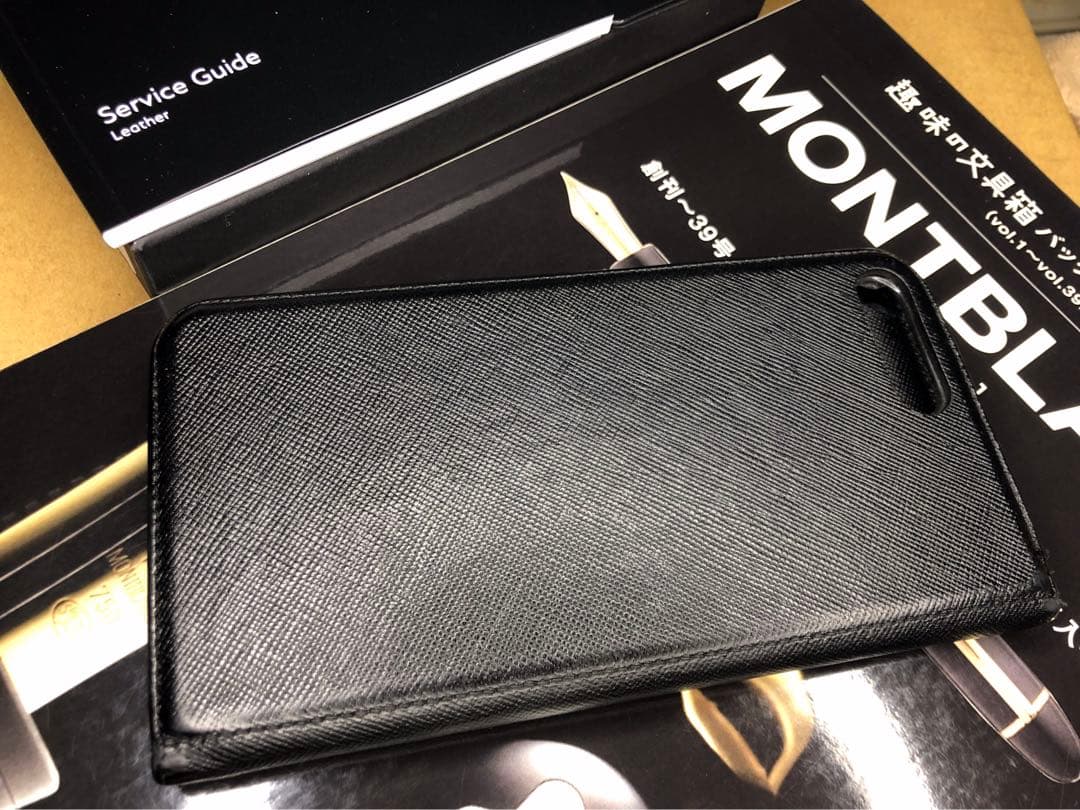 モンブラン　★稀少完売入手困難品！★iPhone7・8plus用本革スマホケース