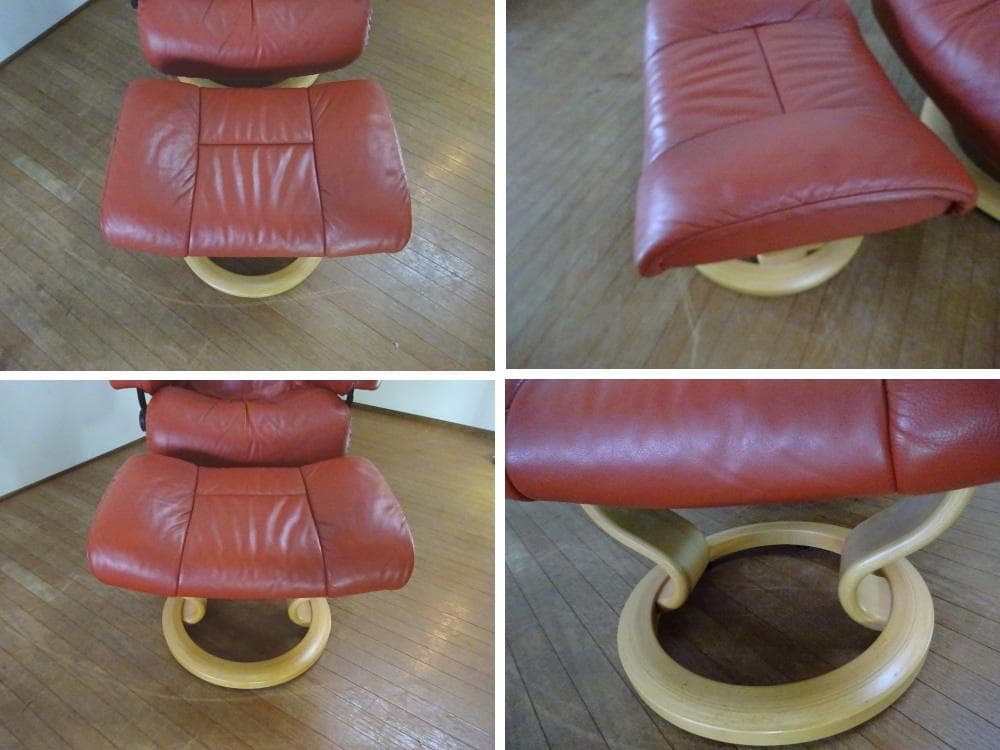 shinsyu.sk　訳あり　エコーネス　オットマン付　M　美品