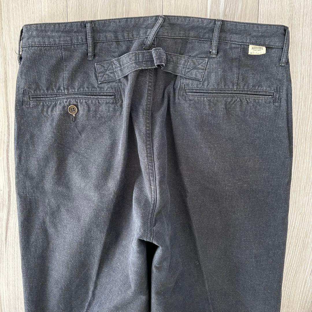 PHIGVEL フィグベル ワークパンツ トラウザー シンチバック 34×31