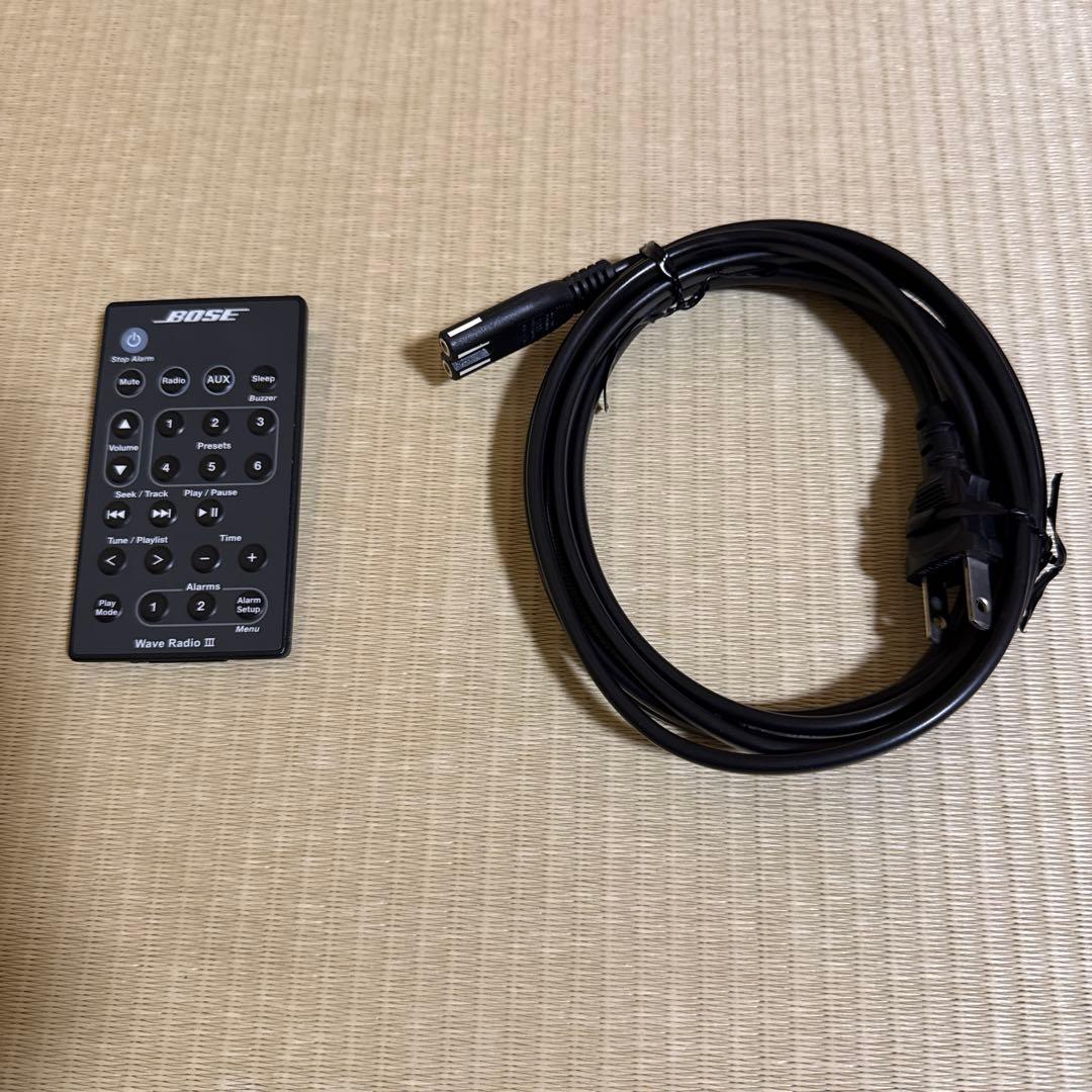 Bose Wave Radio III ブラック　動作確認済み