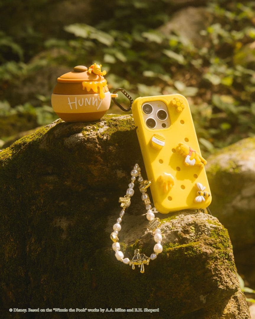 ケースティファイ　プーさん ハニーポット イヤホンケース