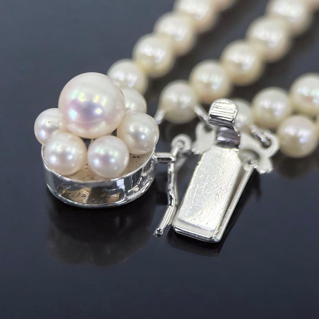 【最高峰】タサキ　ベビーパール　アコヤ　本真珠　2連　ネックレス