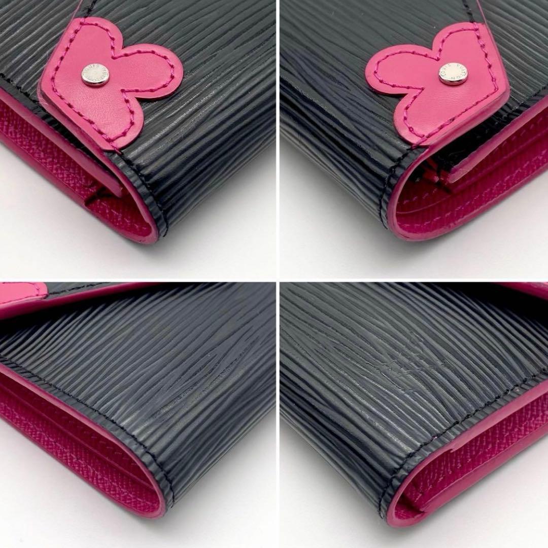 ✨極美品✨ルイヴィトン❣️エピ ヴィクトリーヌ フラワー ミニウォレット