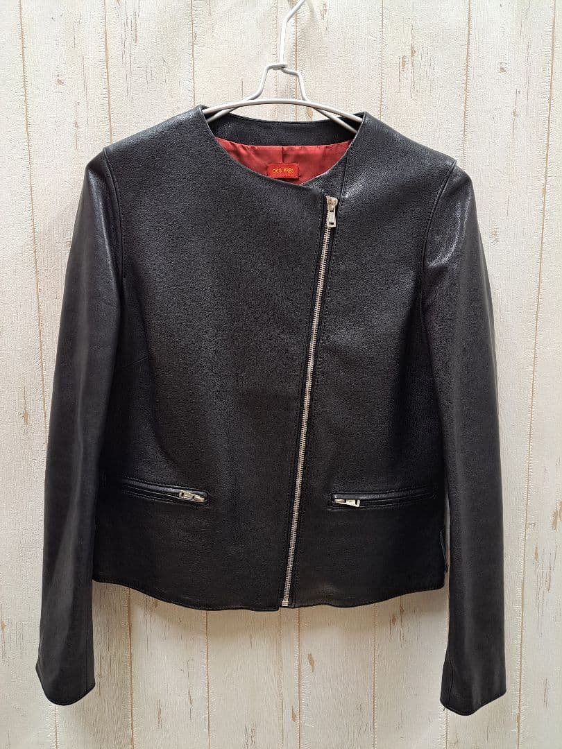 ns310TOMORROWLAND DES PRES ラムレザー