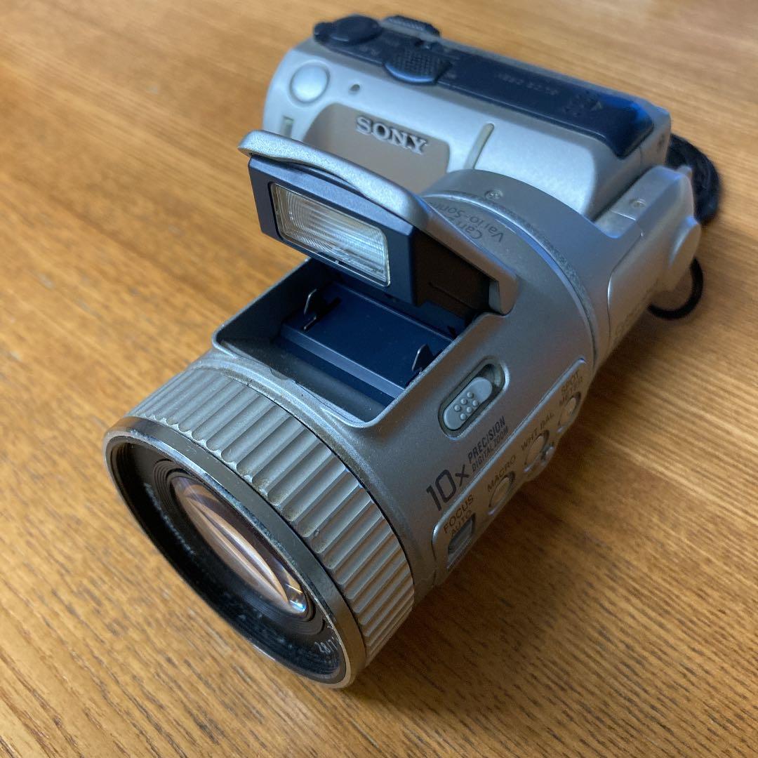 【30年前のカメラ】SONY DSC-F505V ジャンク品　バッテリー付き