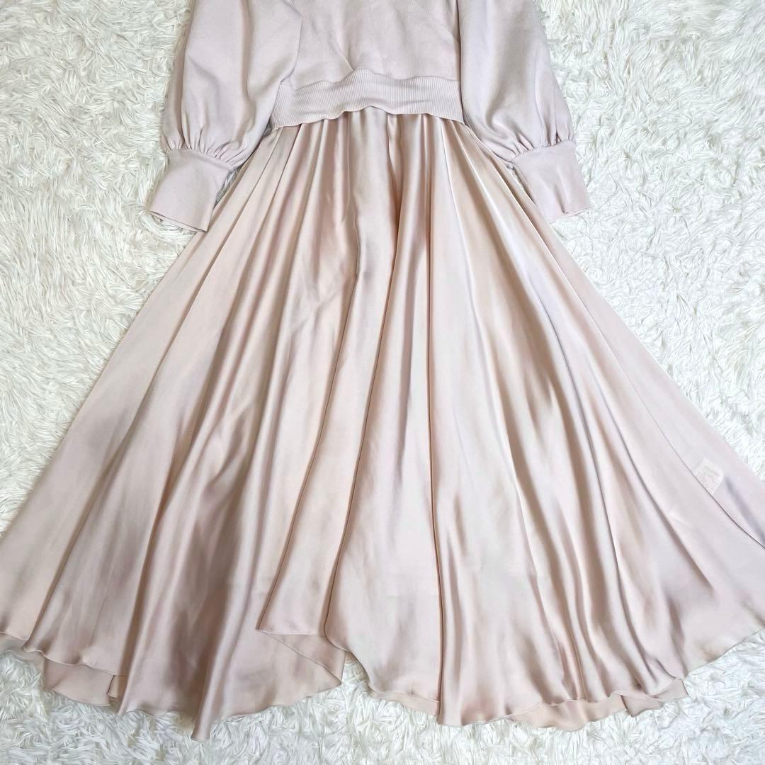 セルフォード カシュクールドッキングワンピース ライトピンク 36