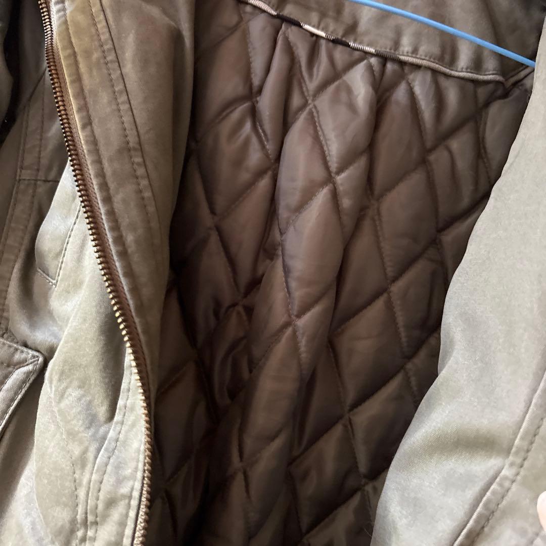 バーバリーブルーレーベル　モッズコート