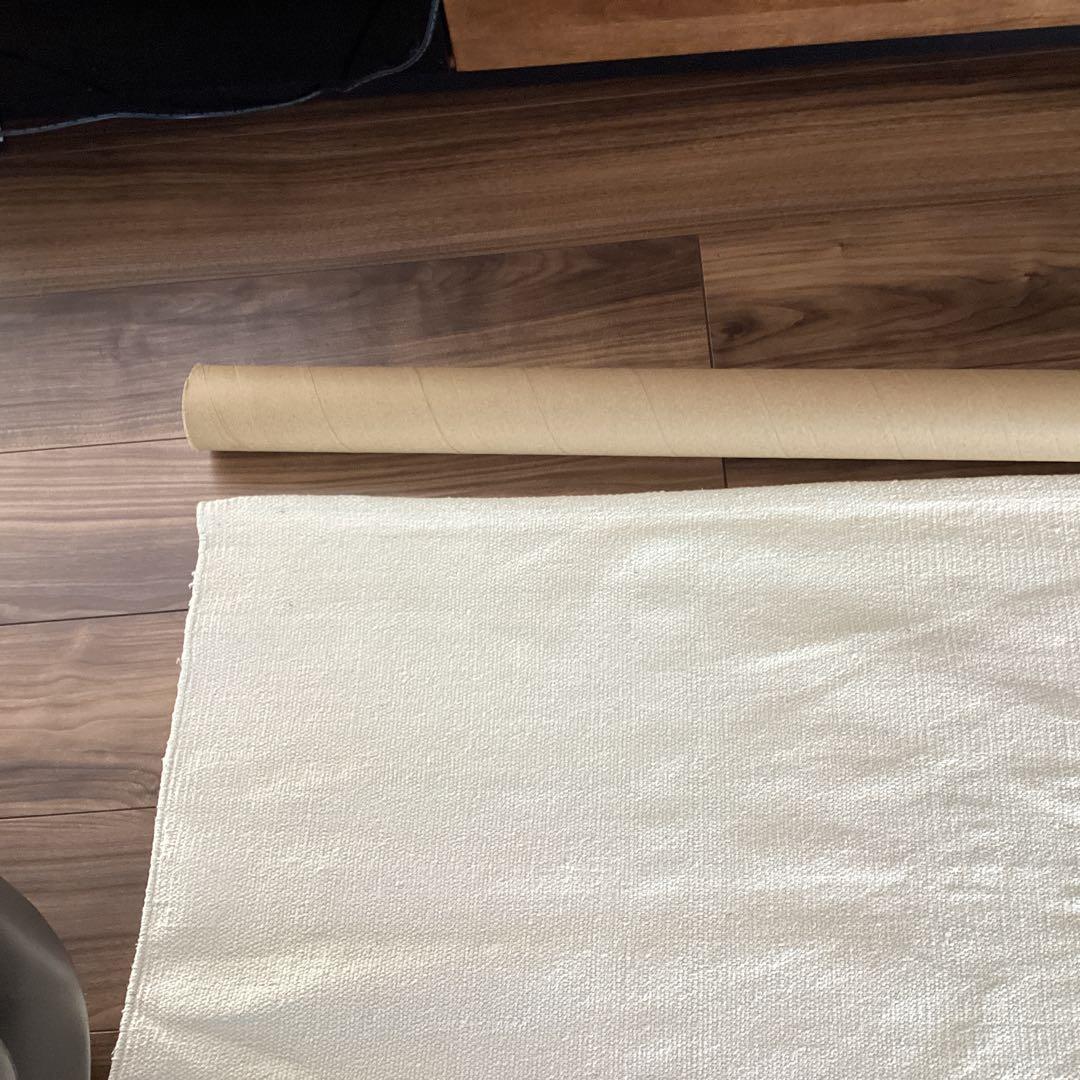 未使用タグ付　ZARA HORM 大判 コットンラグ　200✖️300