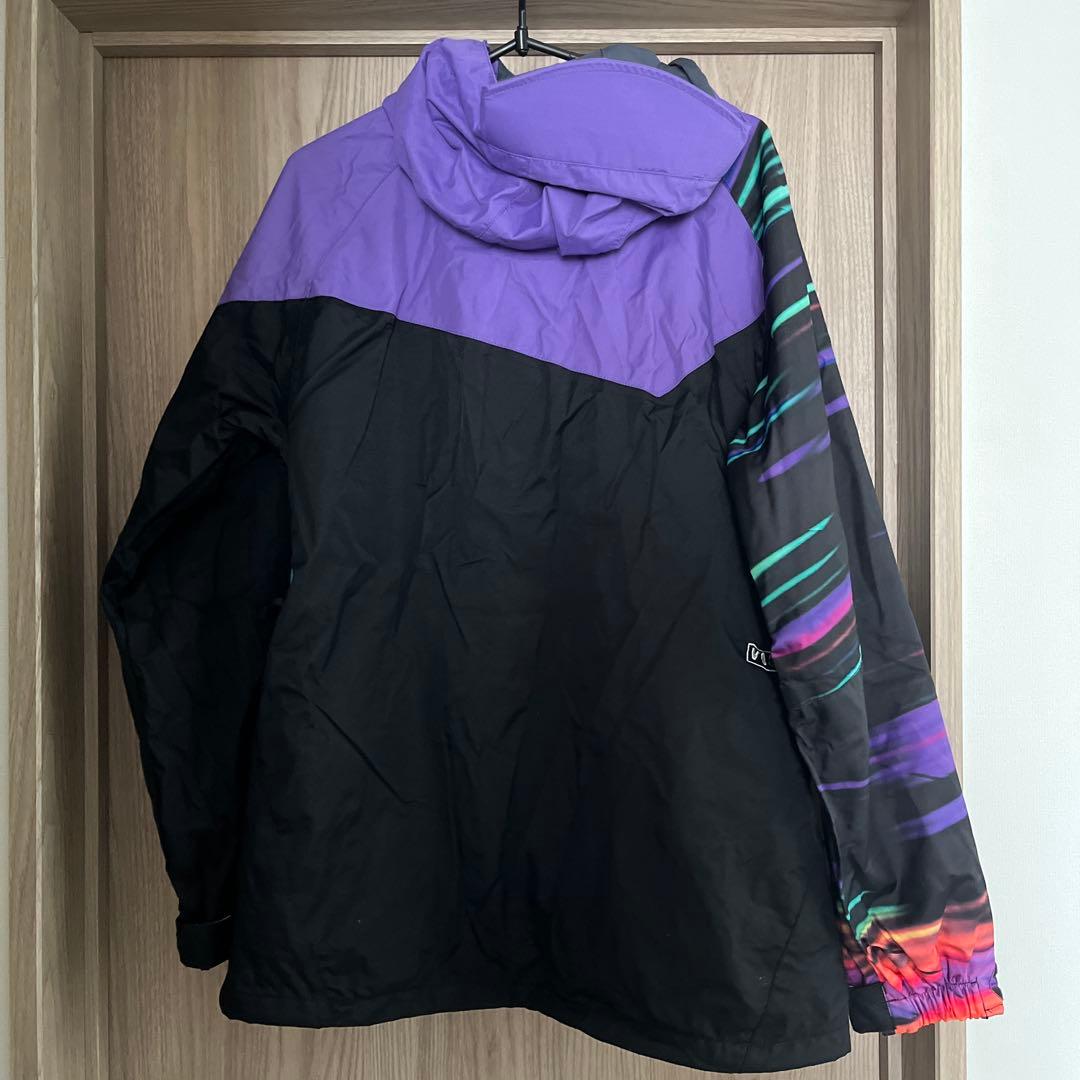 Volcom スノーボード上下セット 紫/黒/青　レディース