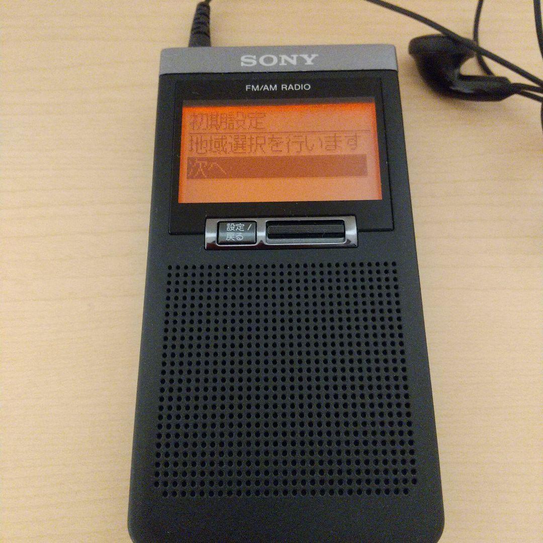 SONY SRF-T355 FM AM ラジオ　シンセサイザー　2018年製