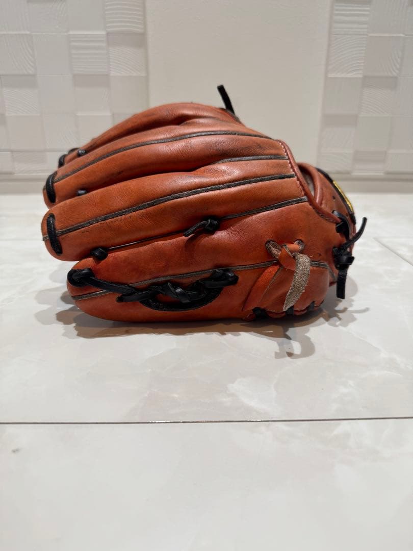 ATOM'S 硬式野球グローブ オレンジ
