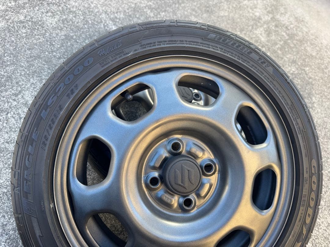 スズキ ハスラー純正 タイヤセット 165/55R15