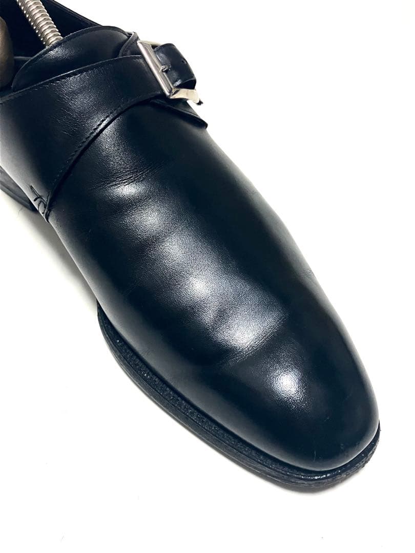 【良品】クロケット&ジョーンズ シングルモンク7 1/2E(27cm)