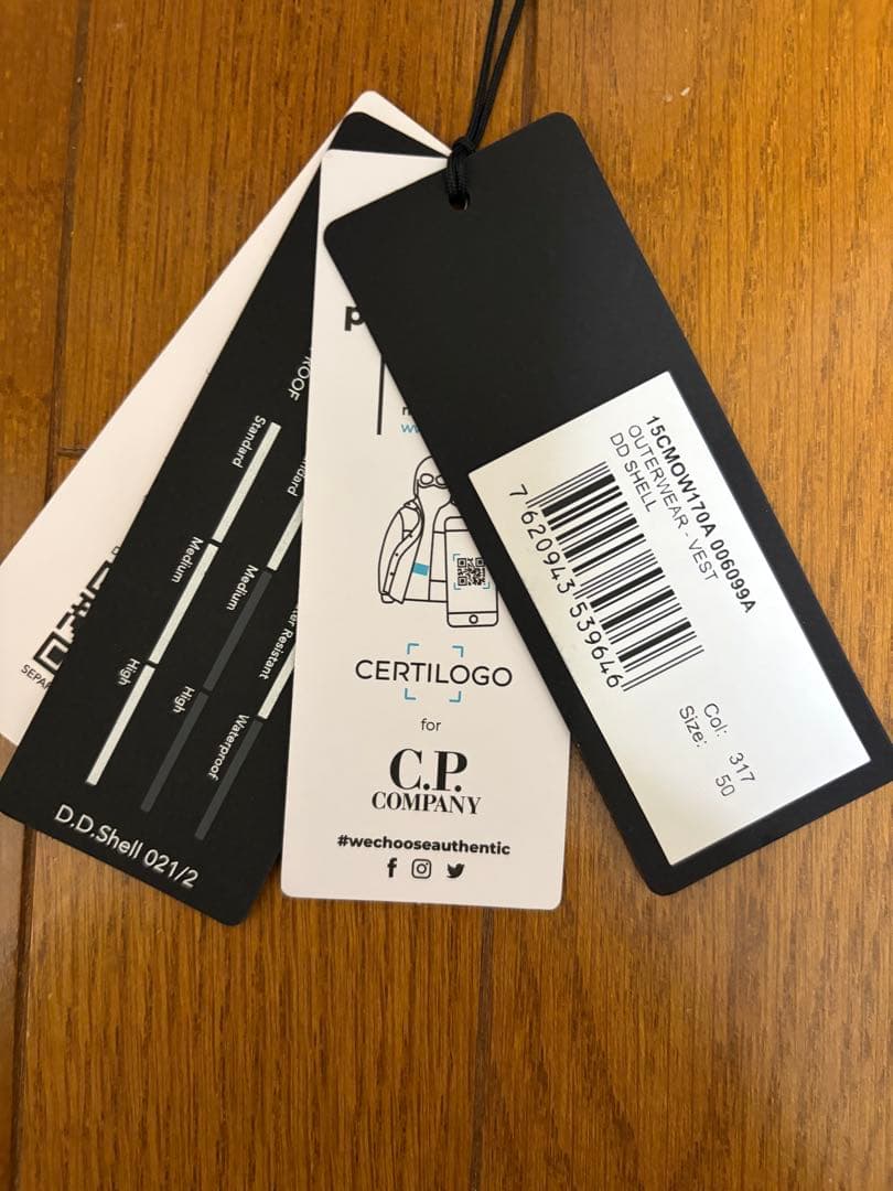 C.P. Company D.D. Shellダウンベスト