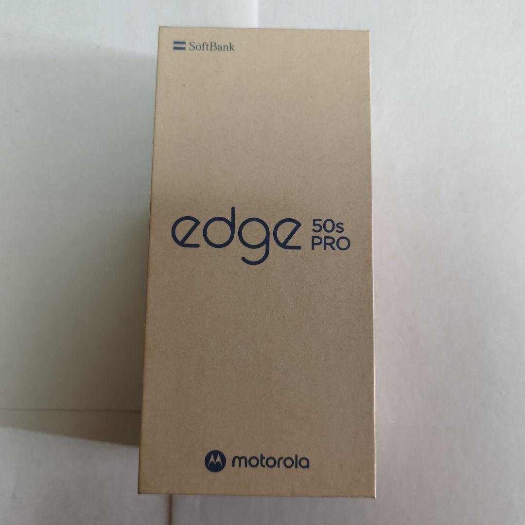 motorola edge 50s pro ブラック 本体　スマホケース付き