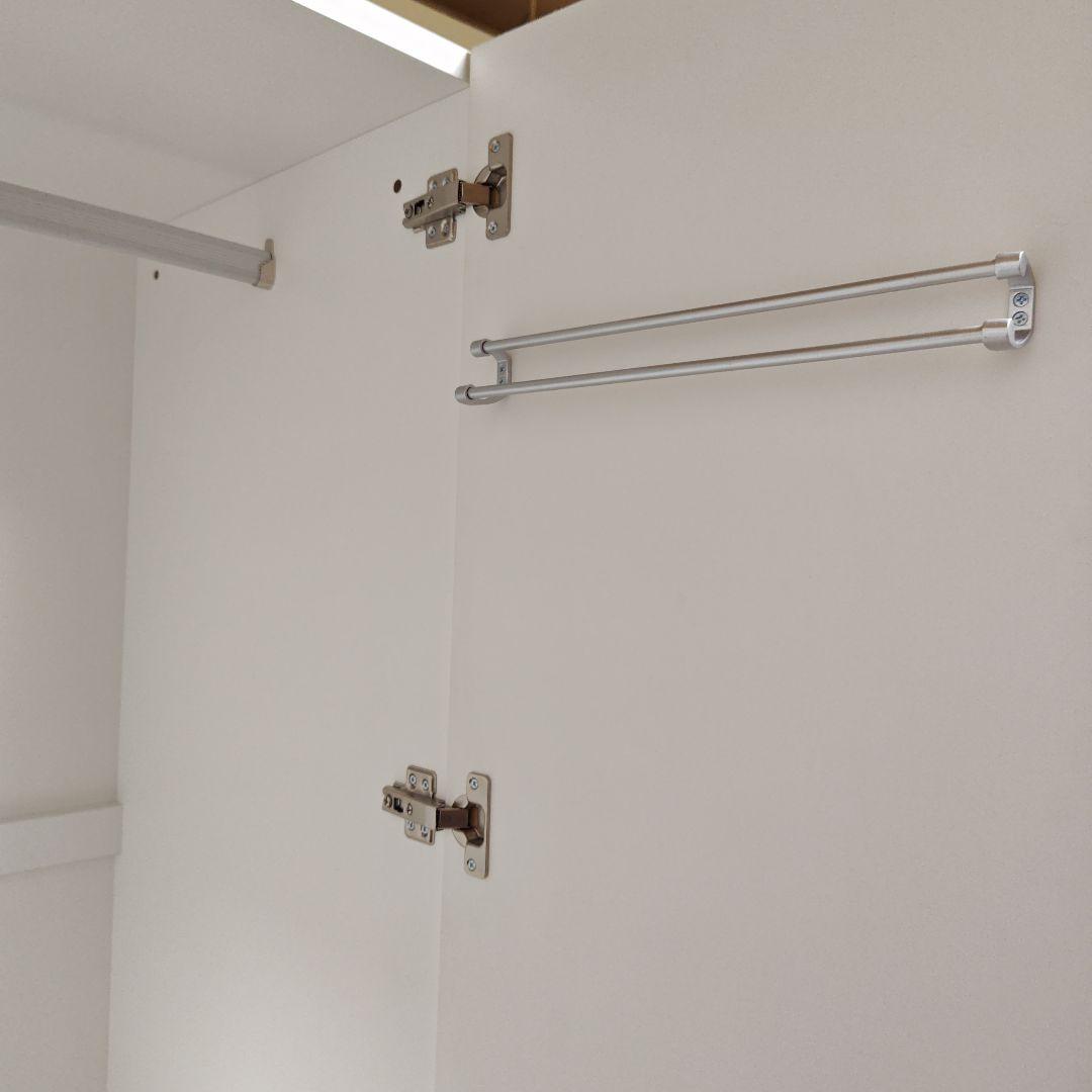 【送料込み】ニトリ ブレザータンス ポルテD ホワイト