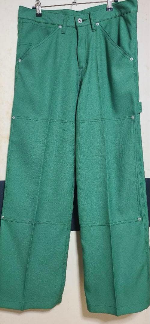 Dairiku ダイリク 22ss パンツ　スタプレ　緑