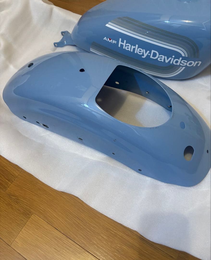 スポーツスター07〜タンク・リアフェンダーセット　カスタムペイント