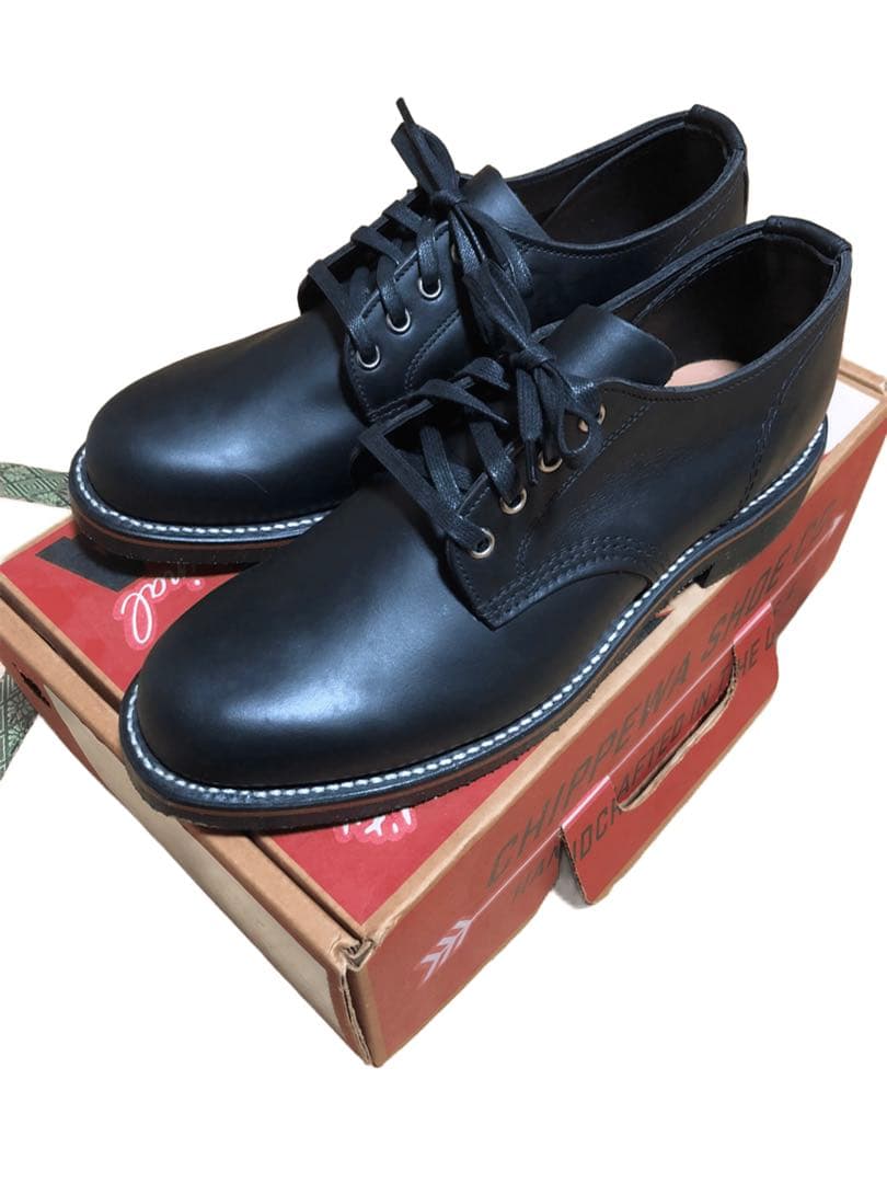 も*た様 【箱付きデッド】Chippewa チペワ　サービスシューズ　オックスフ