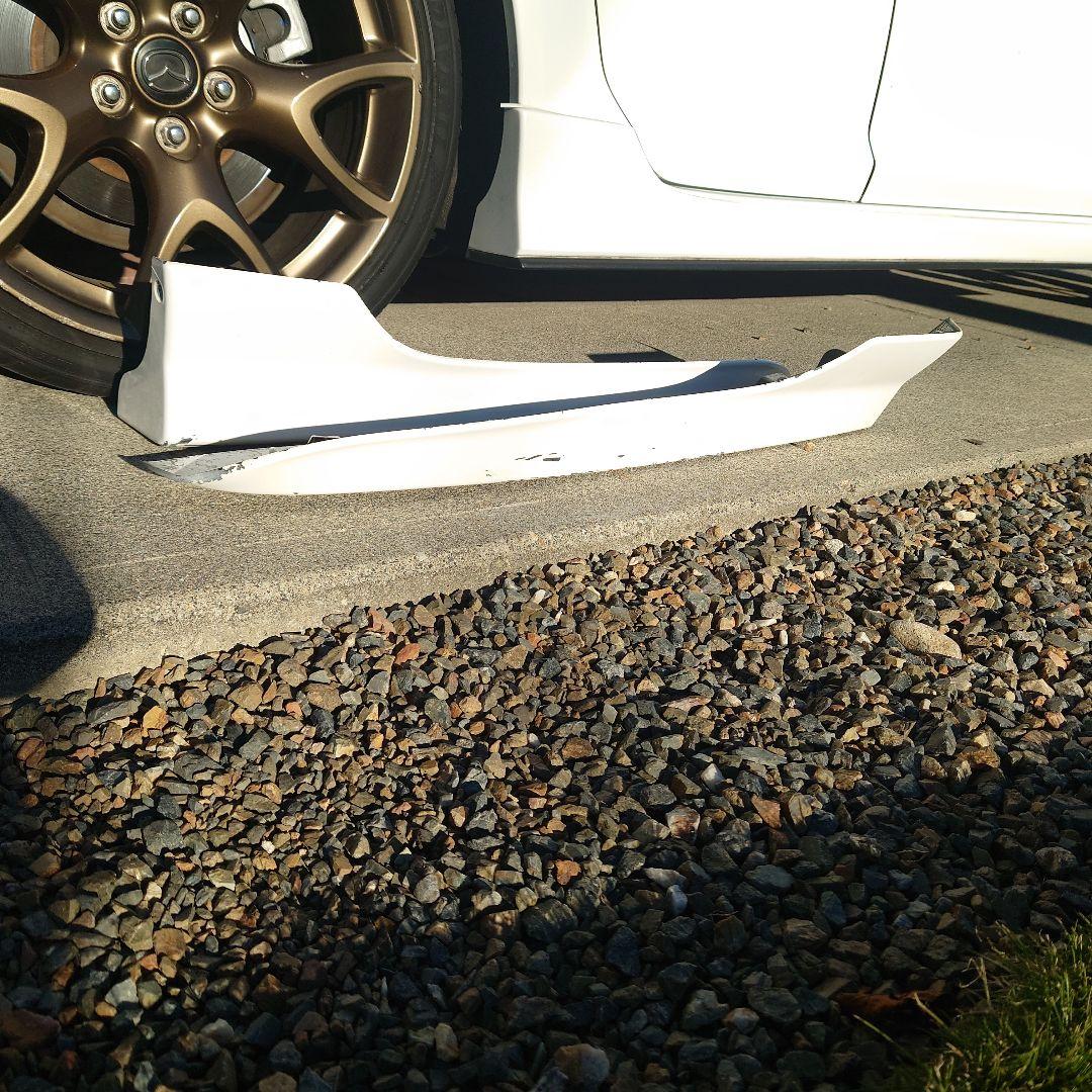 SE3P RX-8 純正OP 中古 左右　サイドディフレクター　スポイラー