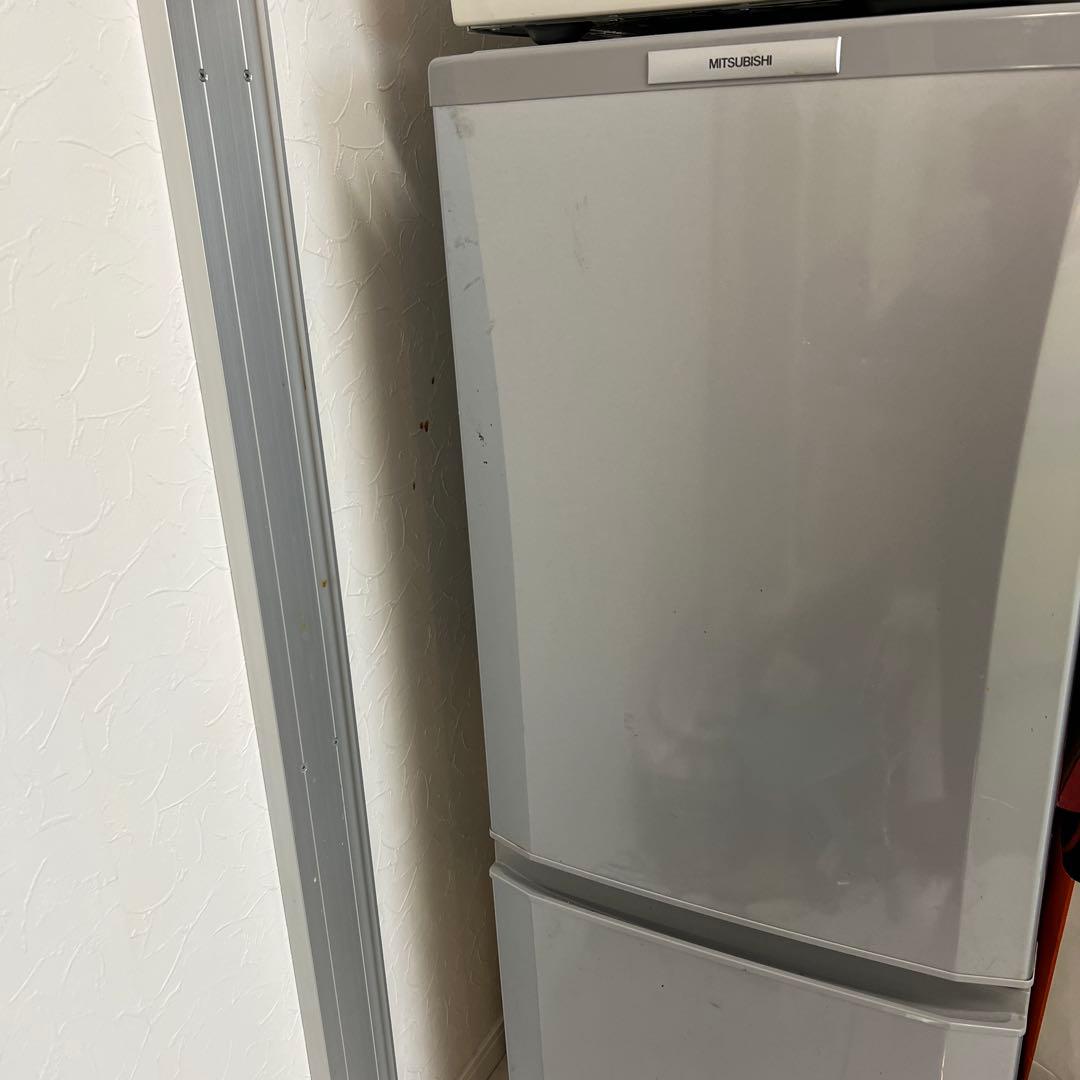 MITSUBISHI 冷蔵庫 シルバー